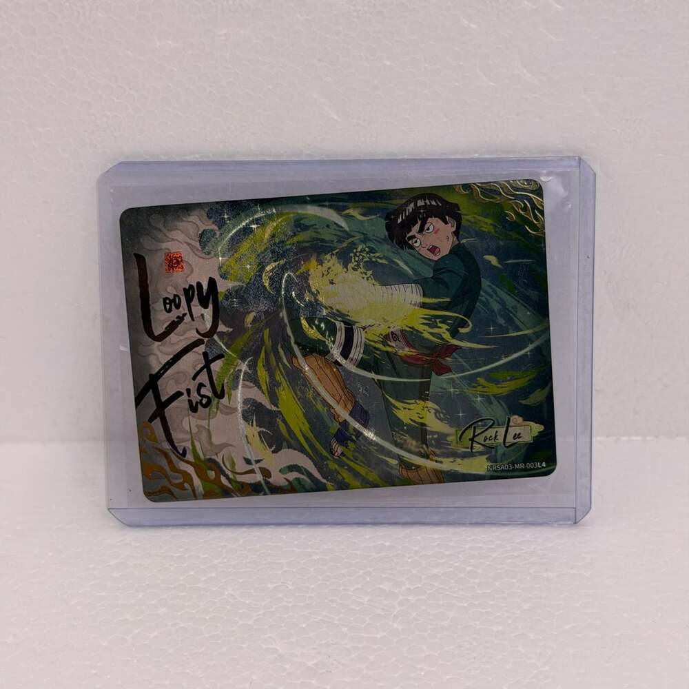 Rock Lee NRSA03-MR-003L4 Naruto Kayou Trading Card